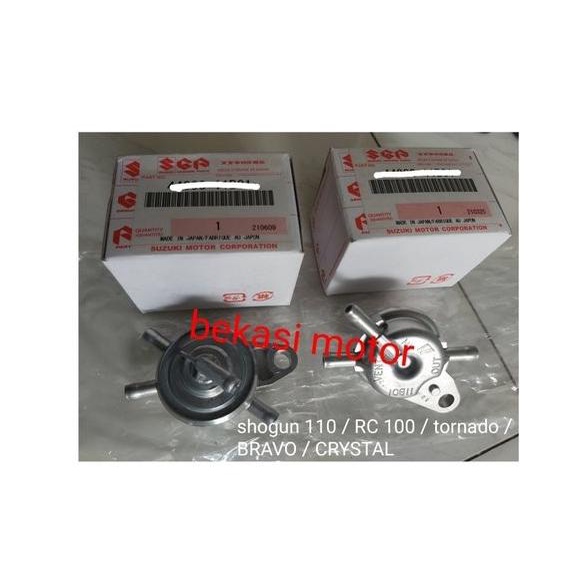 Motor Sparepart Motor fuel kran bensin suzuki shogun 110 RC 100 bravo