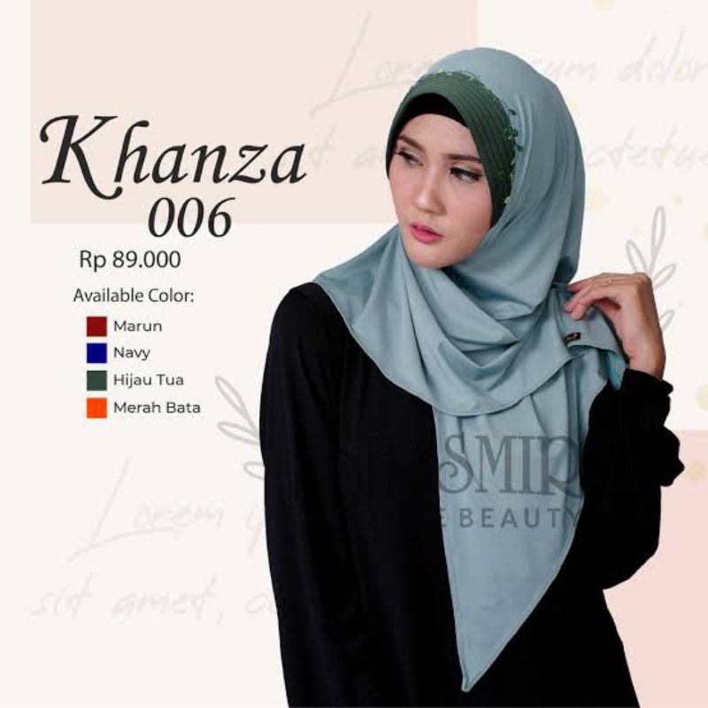 BERGO SPANDEK / KHANZA 006 SHASMIRA