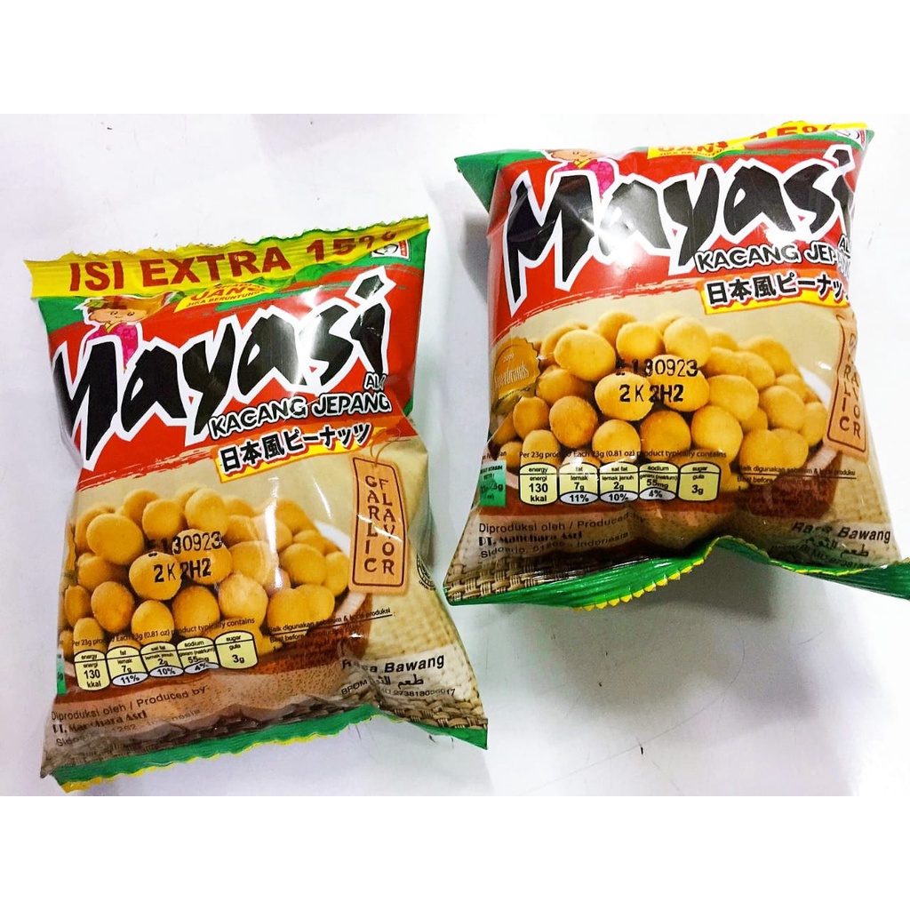 Kacang Mayasi Roasted Peanut Ala Kacang Jepang - Pilih Varian Rasa