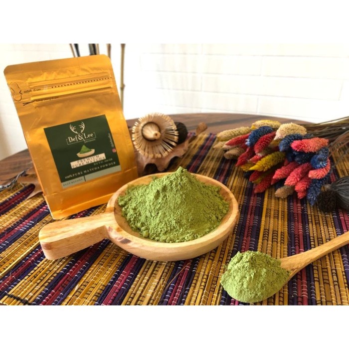 

BAYAR DITEMPAT Premium Pure Matcha Greentea Powder (High Quality) pack 100 gram /TEH DIET/TEH