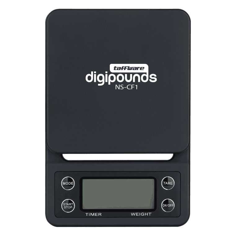 Taffware Digipounds Timbangan Dapur Timer 3kg Akurasi 0.1g - NS-CF1