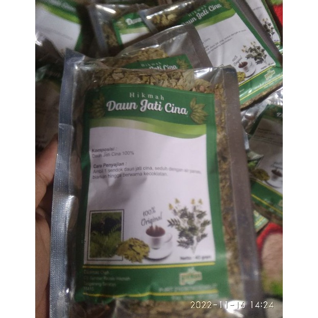 

Teh Jati Cina Hikmah Herbal 40gr