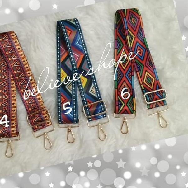 tali tas / strap bag / tali tas import /tali tas motif