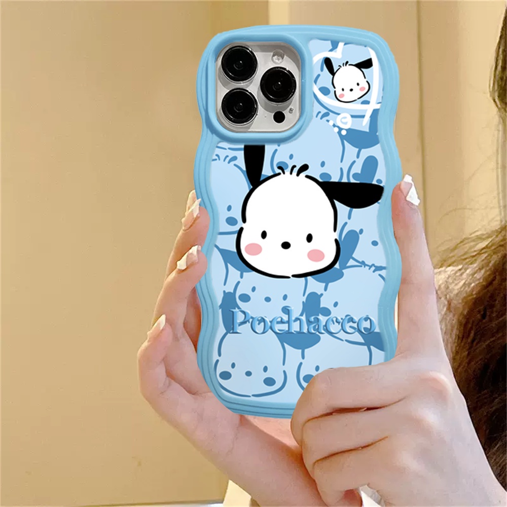 Soft Case Motif Kartun Anjing Pochacco Untuk iPhone 11 14 12 13 Pro MAX 7 8 Plus 6s Plus XR 14 Plus XS MAX SE 2020