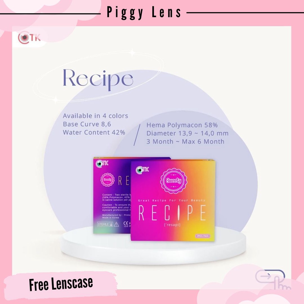 SOFTLENS RECIPE by CTK MINUS 3.25 s/d 6.00