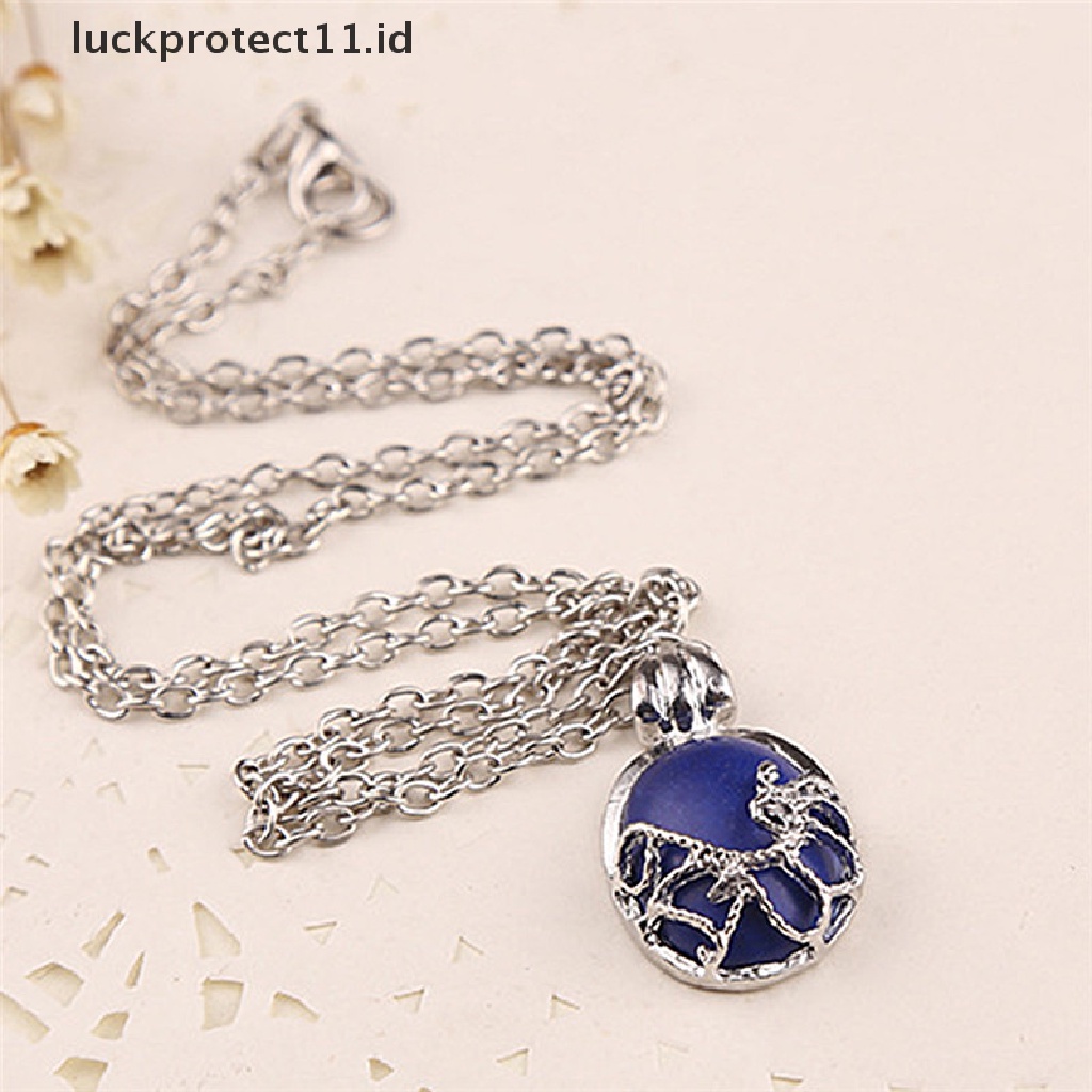 Kalung Liontin Lapis Lazuli Katherine Vampire Diaries