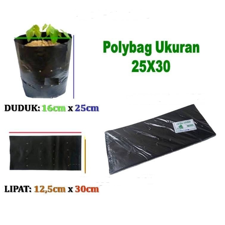 Polybag polibag tanaman bibit 1kg 10 cm x 15 cm