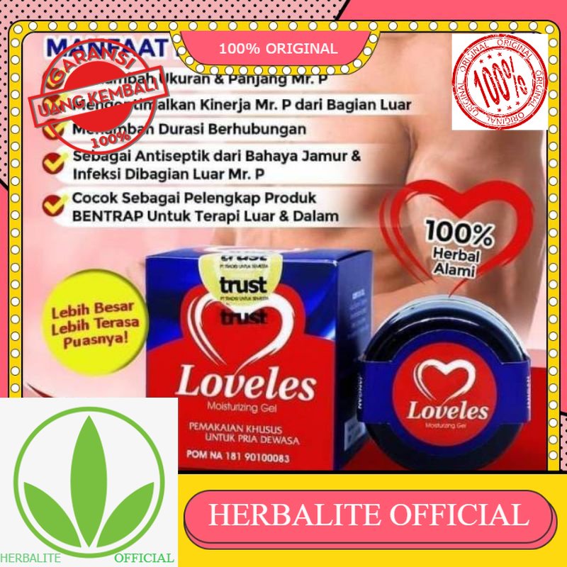 100% ORIGINAL Loveles Original Kesehatan Seksual