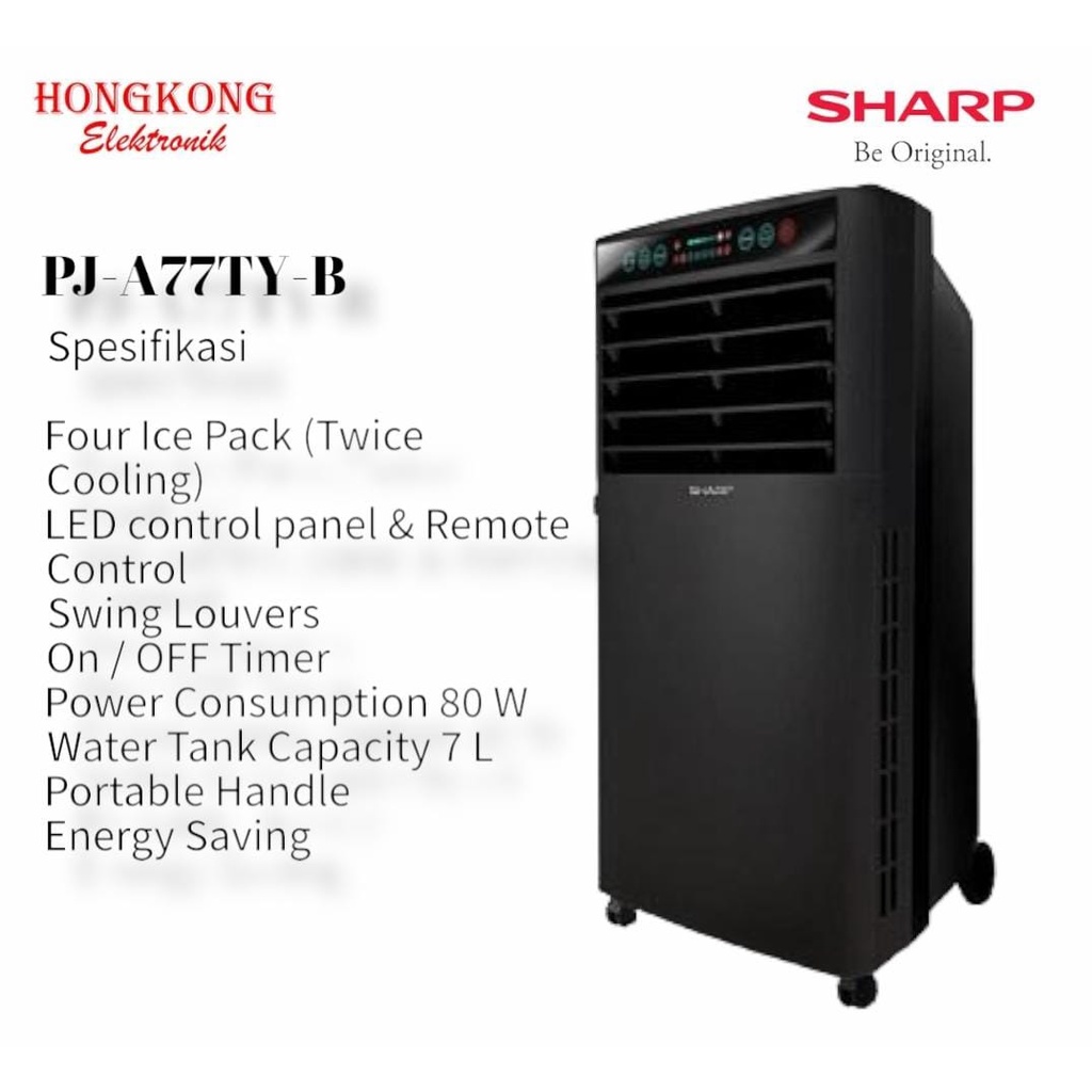 AIR COOLER SHARP PJ-A77TY-B