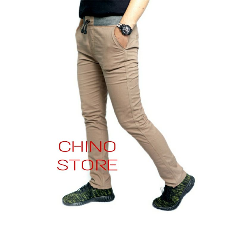 (size 27-38) CELANA RIP PANJANG // CHINO PANTS CHINOS KATUN STREACH KOLOR