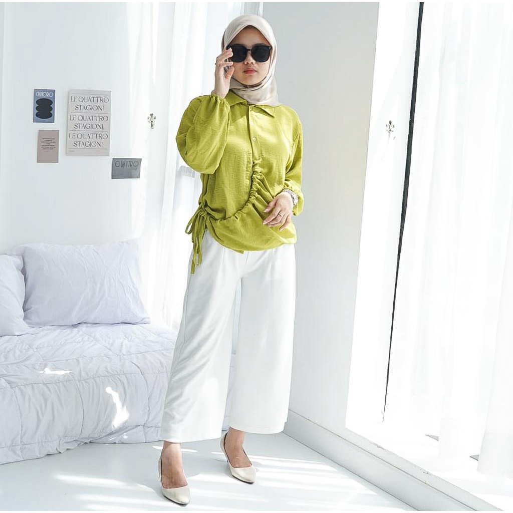 GFS NAMIA CRINCLE BLOUSE KERUT