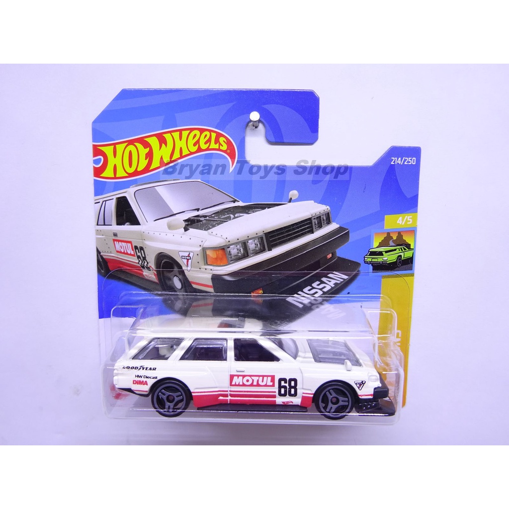 Hot Wheels SC Nissan Maxima Drift Car Putih Short Card