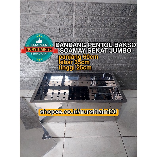 Dandang Pentol Bakso Sekat/ Dandang Bakso Malang/ Panci Oden Shabu/ Tong Mie Ayam