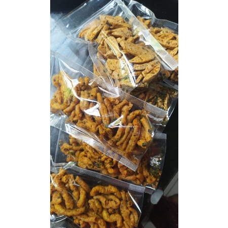 

Basreng Pedas daun jeruk kemasan 70 gram
