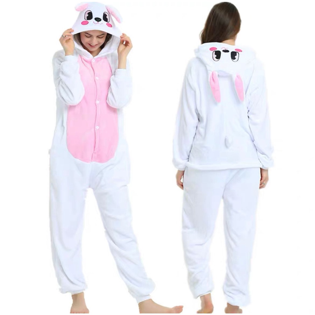 BAJU ONESIE CONY BROWN KELINCI KOSTUM COSPLAY PIYAMA