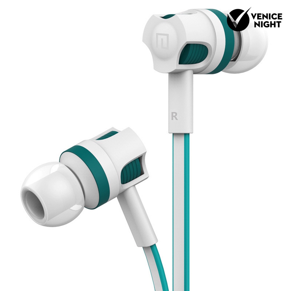 (VNEP) (Berkabel) JM26 3.5mm Universal Headphone Noise Reduction In-ear Earphone Headset dengan Mic