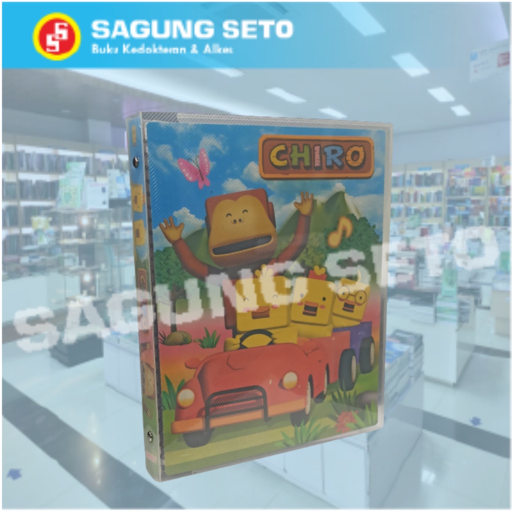 

BINDER CAMPUS CHIRO B5 / KERTAS BINDER CHIRO UKURAN B5 (26 RING)