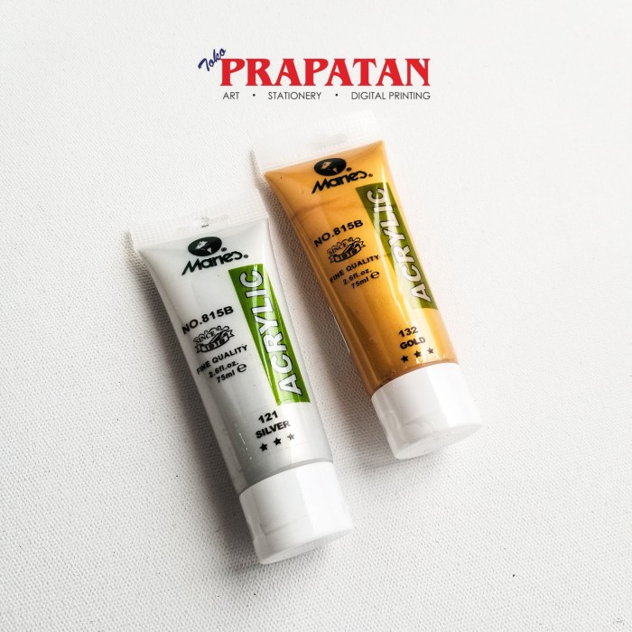 

Cat Akrilik Maries 75 ml (Gold, Silver) - Silver NANDAA