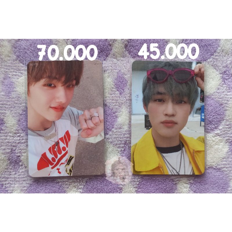 PC Photocard digipack Jisung & mixtape Chenle NCT DREAM beatbox