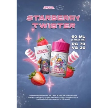 D'MOON V2 STRAWBERRY TWISTER 60ML / DMOON V2 / D MOON V2