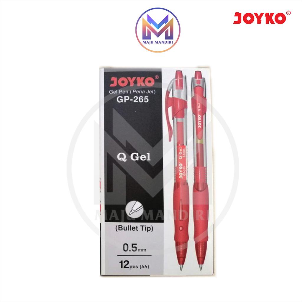 

mdn Pen Gel Joyko Qgel GP265 / Pulpen Cair Cetek GP 265 Pen Q Gel