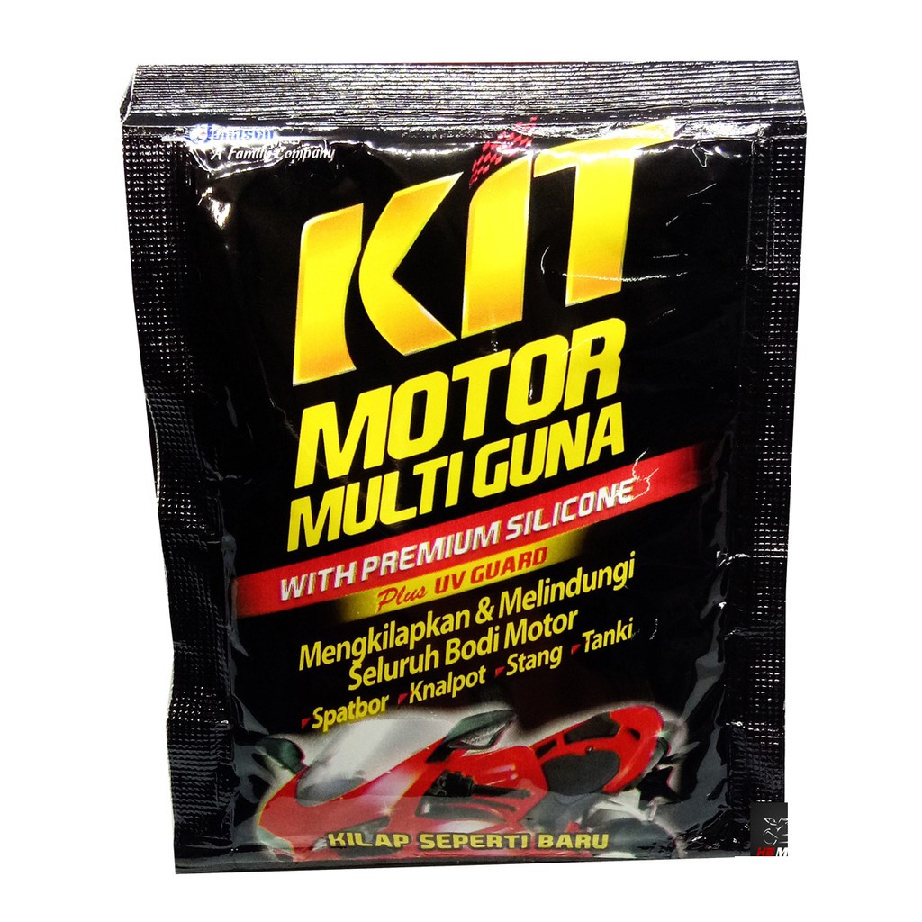 Kit Motor Shampoo Sachet 15 ml Dan KIT Motor Multiguna Pengkilap Body Motor 25 ml