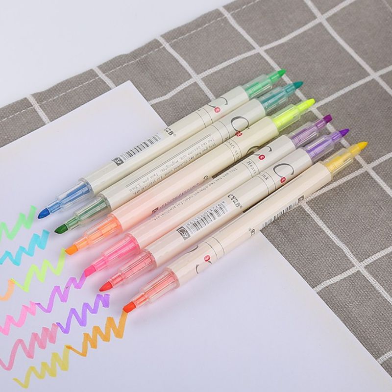 

Jual Satuan Random Highlighter 2 Warna Penanda Tulisan Berwarna Alat Tulis Sekolah dan Kantor