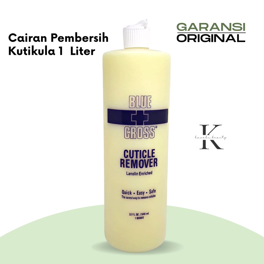 Cairan Pembersih Kutikula Cuticle Remover Blue Cross 1LITTER (NT-18C)