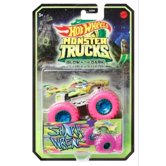 Hot Wheels Monster Trucks Glow In The Dark Hotwheels Original Mattel