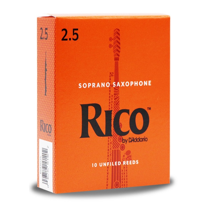 Reed Rico Soprano Saxophone 2 2.5 3 Unfiled Reeds Saksofon Sopran