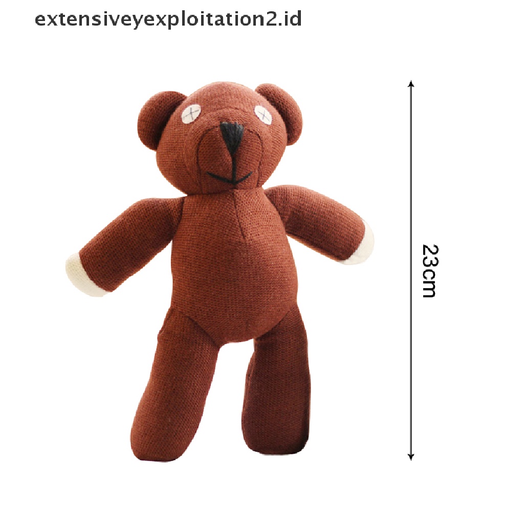 Mainan Boneka Stuffed Plush Kartun Mr Bean Teddy Bear 23cm