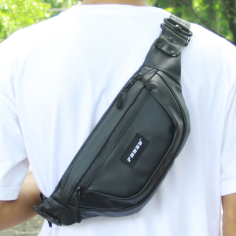 Fansy Beasts - Tas selempang Pria Waistbag Synthetic leather