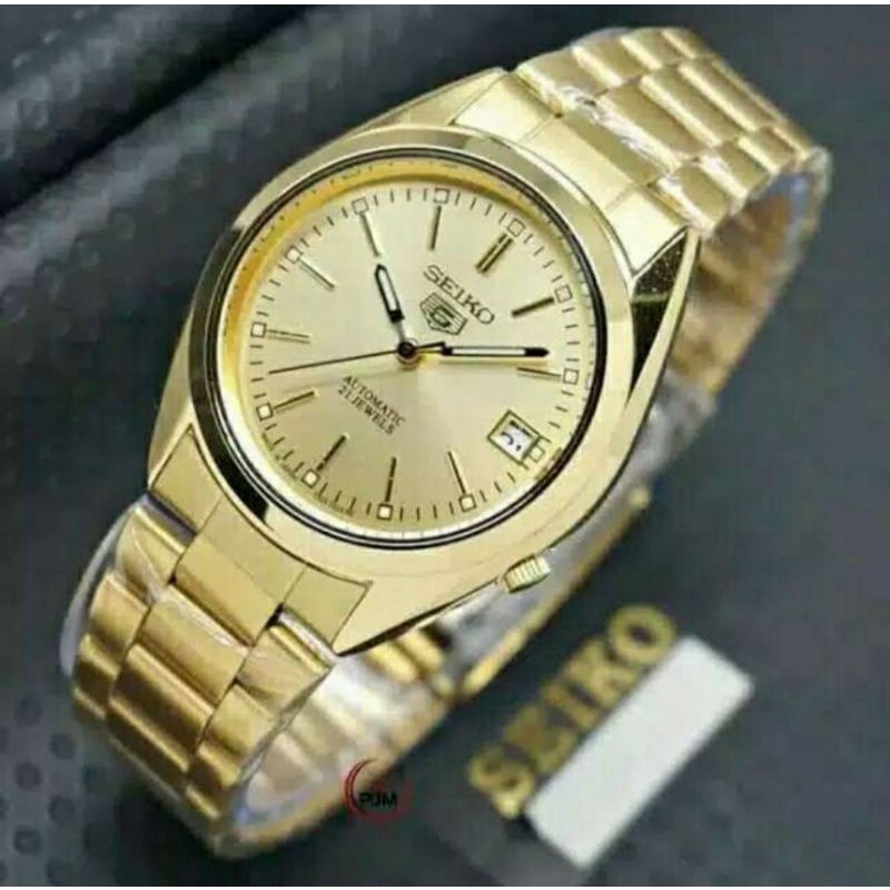 Jam Tangan Jam Tangan Pria Seiko Autometic Super Mewah Dan Elegan - Seiko Full Gold
