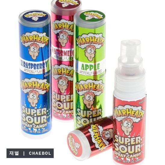 TERMURAH Warheads Super Sour Spray Candy / Permen Asam Semprot 20 ML /PERMEN LUNAK/PERMEN VIRAL/PERM