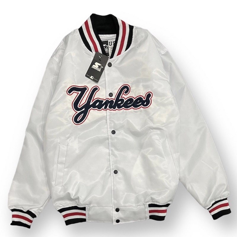 VARSITY JACKET STARTER YANKEES WHITE