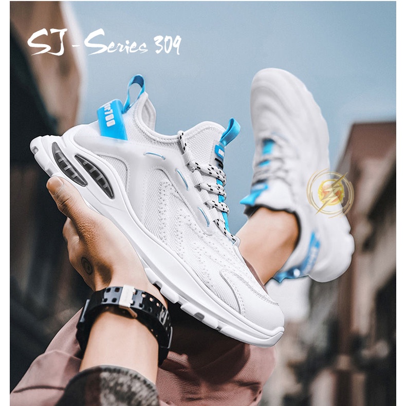 [OOS] Sepatu Sneakers Pria Fashion Buat Running atau Nongkrong Kualitas Import Premium -309