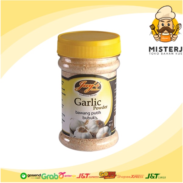 

Jay's Garlic Powder 80 gr | Jays Bawang Putih Bubuk