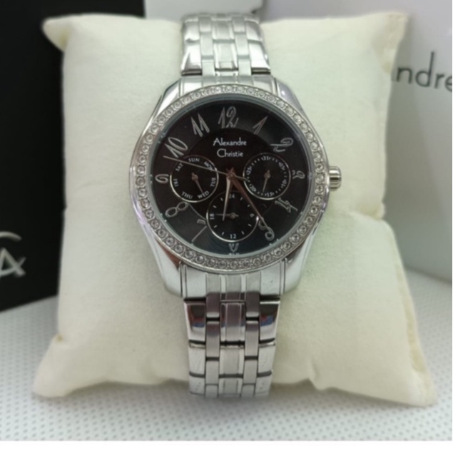 Jam Tangan Wanita Alexandre Christie Original AC 2497 BF FSVBL