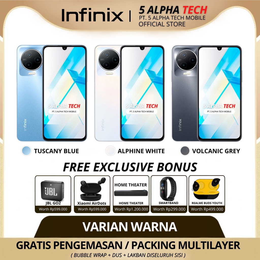 INFINIX NOTE 12 2023 13/128GB 13/256GB ( 8GB + 5GB EXTENDED RAM ) GARANSI RESMI INFINIX