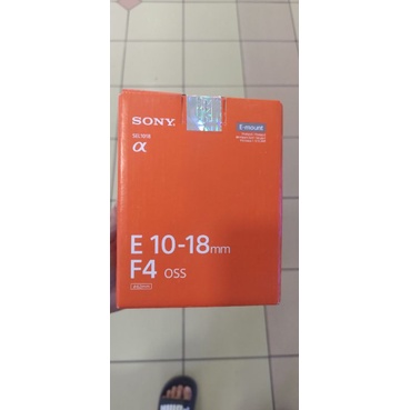 Lensa Sony 10-18mm F4  OSS E-mount Resmi