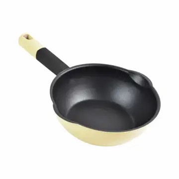 Wajan Wok panci Pan Penggorengan Anti Lengket Informa Cooking Color 20 Cm Kingston Asli Original