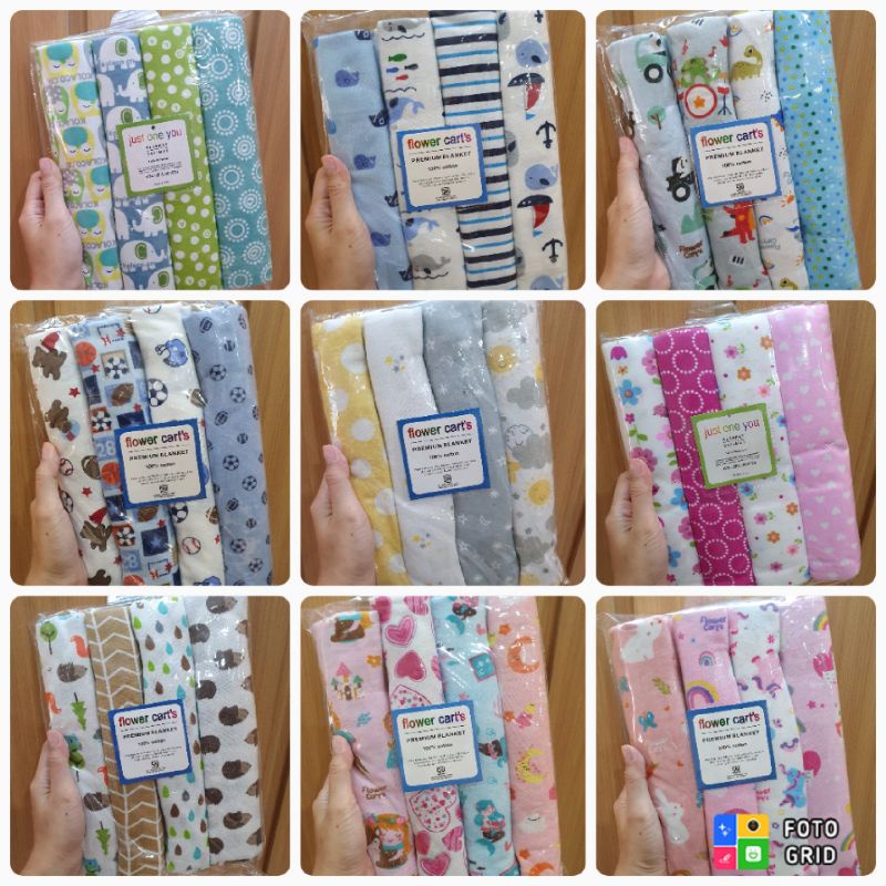 Bedong / Selimut Bayi 4 in 1 Just One You / Just To You / Carter Love Baby Blanket