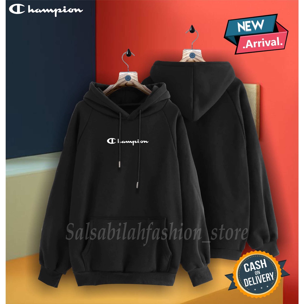 SWEATER HOODIE DISTRO Pria Wanita Jumper Premium Bahan Fleece Tebal