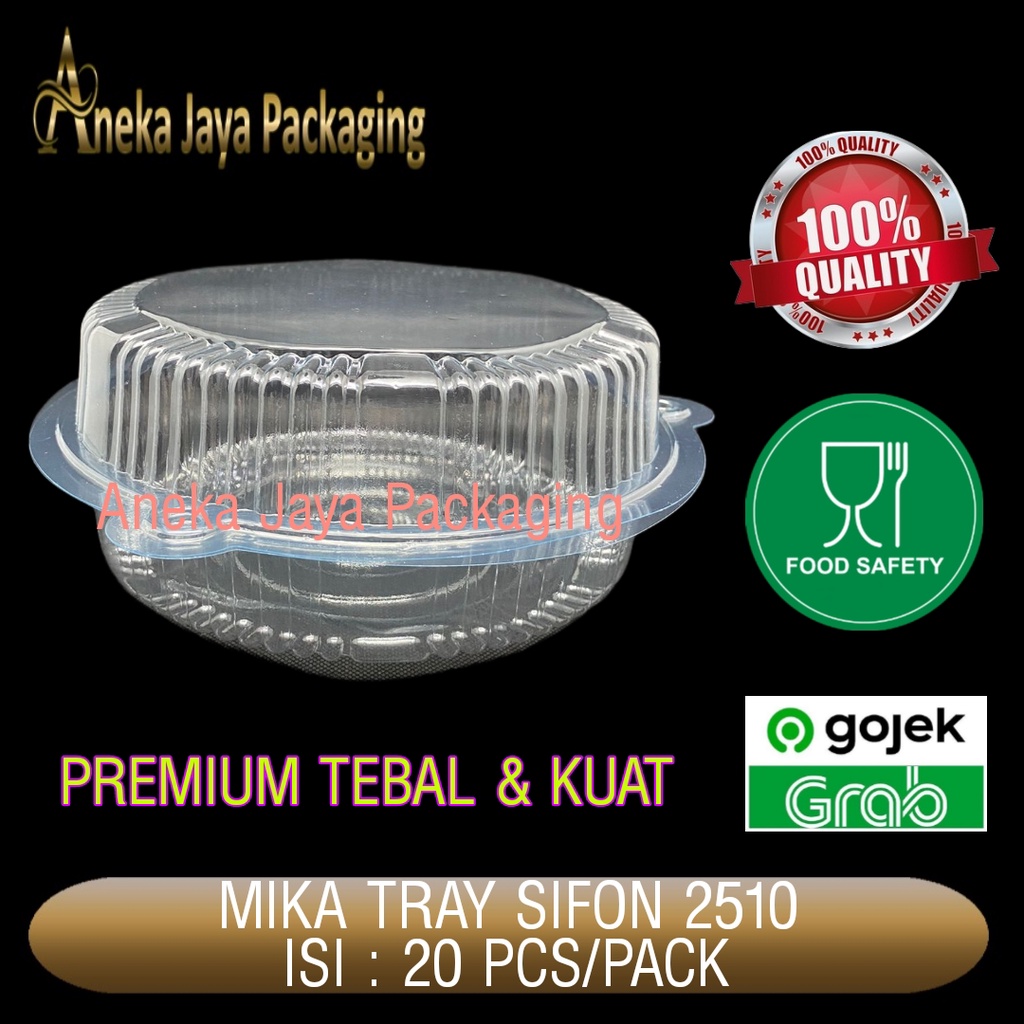 MIKA SIFON 25 cm TEBAL - MIKA PLASTIK BOLU BULAT CHIFFON MMP MEDAN