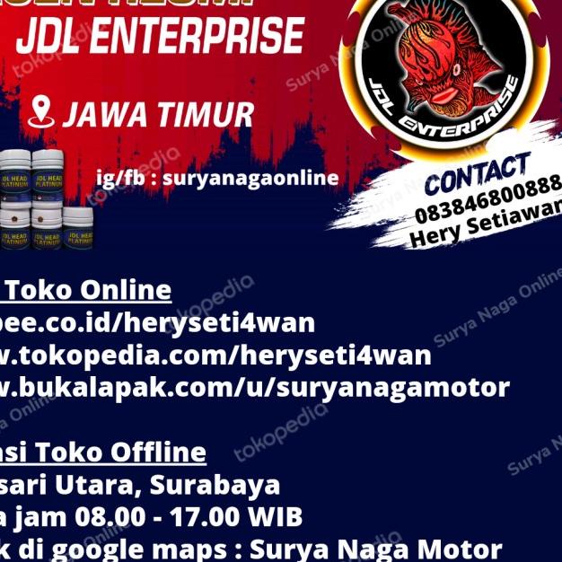 Pelet JDL Head Platinum