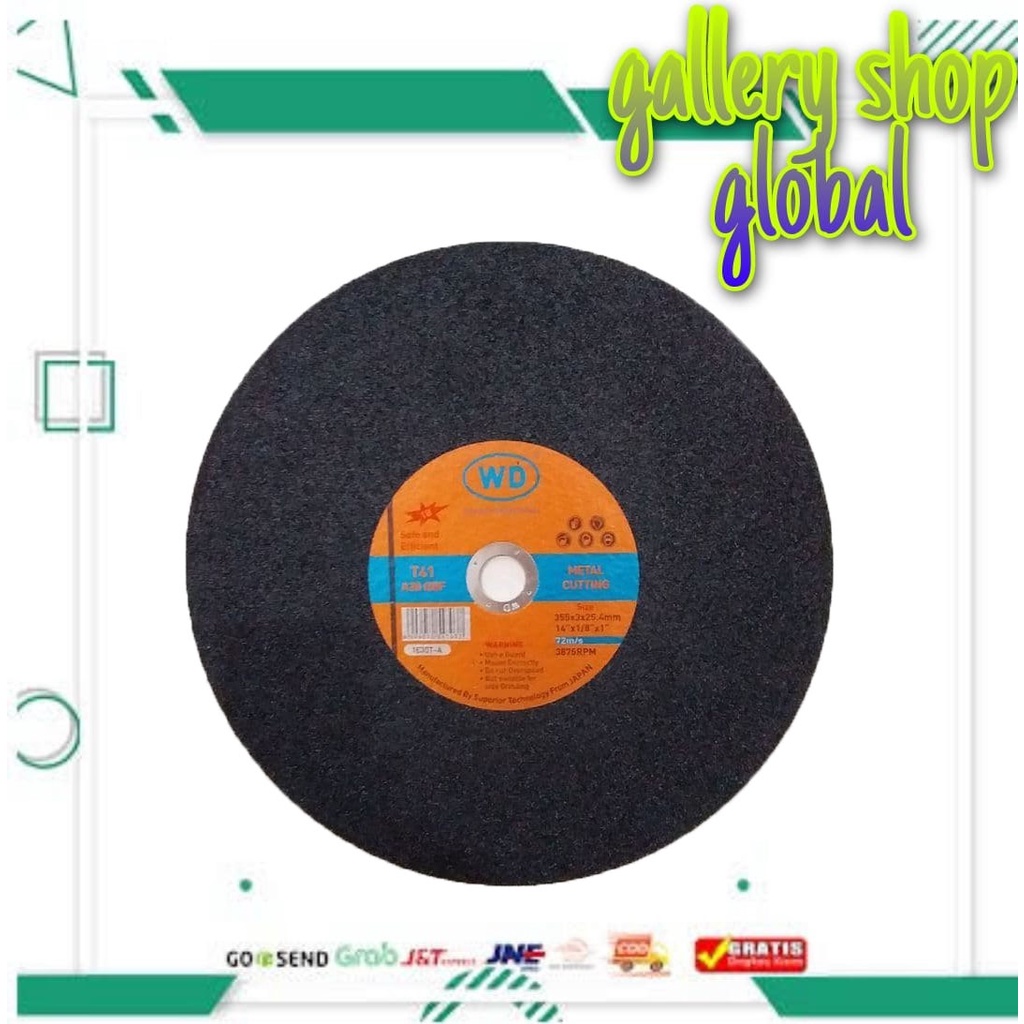 WD CUTTING WHEEL 14 INCH / BATU POTONG 14 INCH