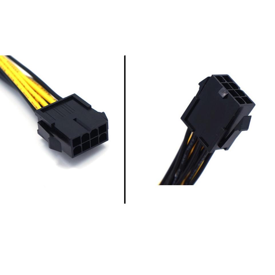 Best.. Kabel VGA 8 pin Female to dual 8 pin PCIE (6+2) Male kabel PCIE VGA LYA