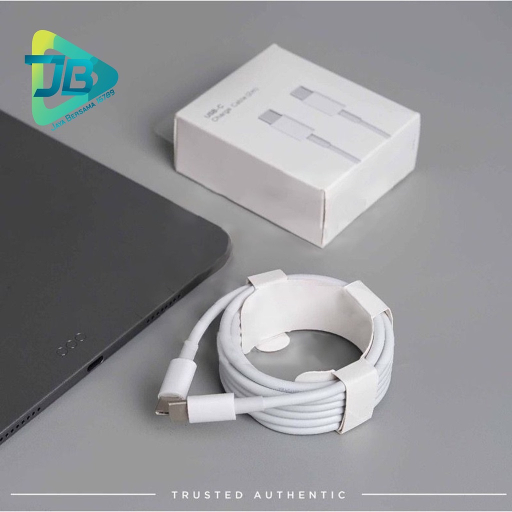 Tipe c ke tipe c - Tipe c KABEL DATA - USB-C CHARGER CABLE - CABLE PAD - Air - Pro  - 2Meter JB6063