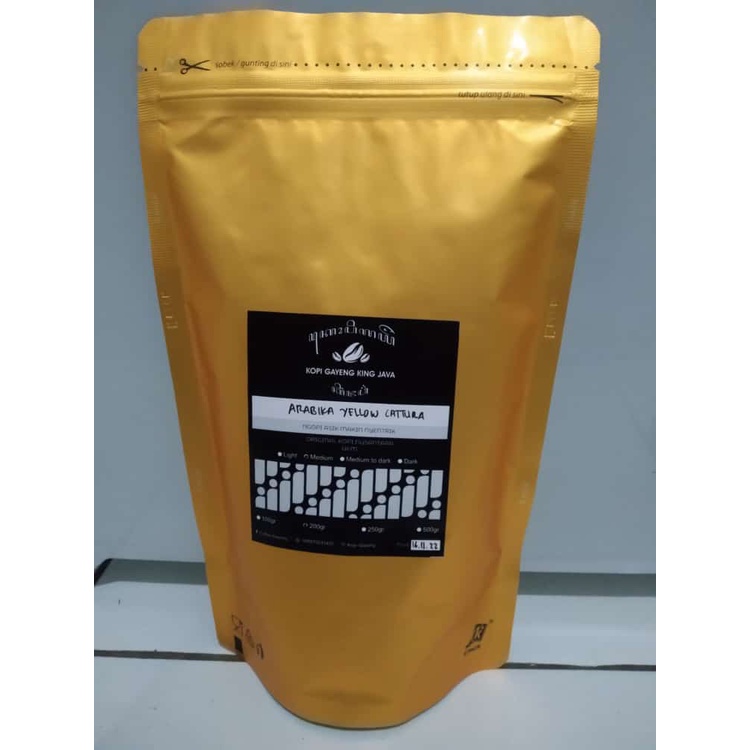 

Arabika Yellow Catura 250gr