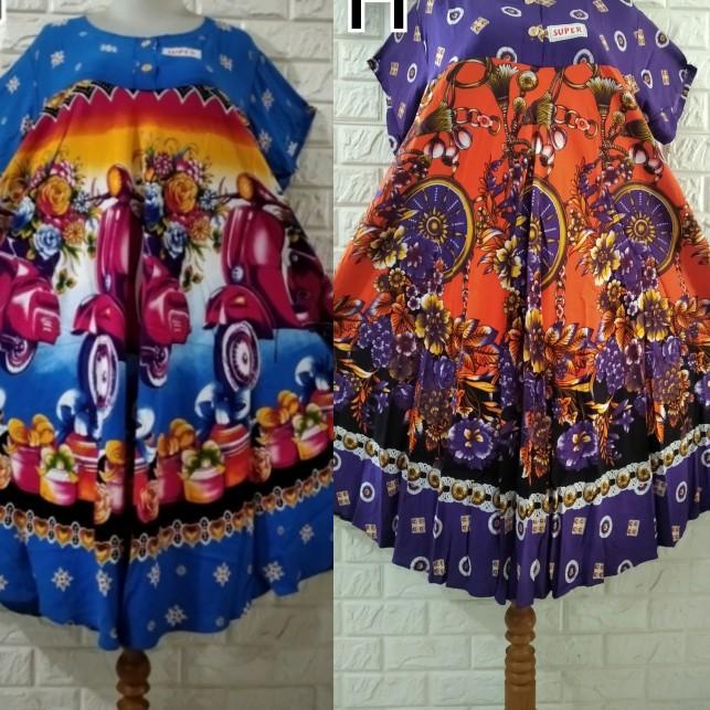 Daster Klok Kencana Ungu